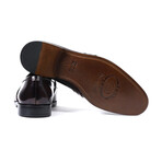 Men's Symphony Genuine Leather Shoes // Burgundy (Euro: 39)