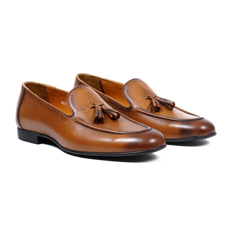 Men's Seranad Genuine Leather Shoes // Tan (Euro: 39)