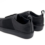 Men's Shadow Genuine Leather Lightweight Sports Sneaker // Black (Euro: 39)