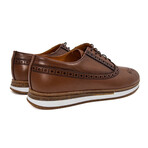 Men's Presto Genuine Leather Shoes // Brown (Euro: 44)