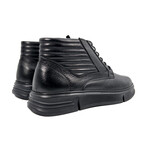 Men's Erciyes Genuine Leather + Real Lamb Shearling Winter Boots // Black (Euro: 41)