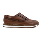 Men's Presto Genuine Leather Shoes // Brown (Euro: 45)