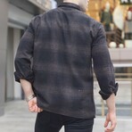 Flannel Shirt // Black (Small)