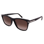 Men's SF992S 001 Square Sunglasses // Black + Gray Gradient