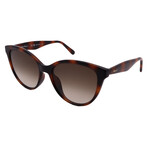 Women's SF1073S 240 Cat Eye Sunglasses // Tortoise + Gray Gradient