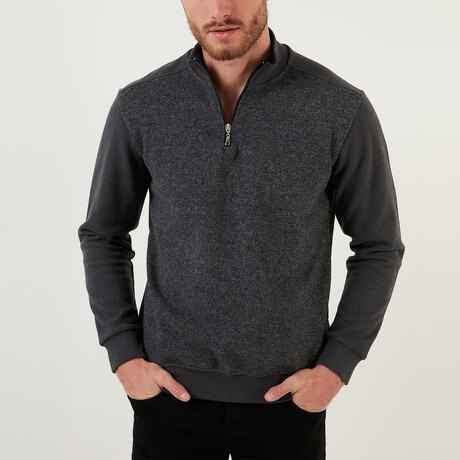 Jason Turtleneck Sweater // Gray (Small)