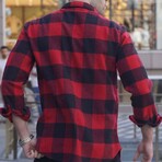 Flannel Shirt // Style 3 // Red (Small)