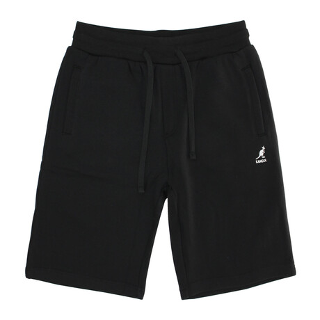 Plush Fleece Shorts // Black (S)