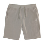 Plush Fleece Shorts // Taupe (L)