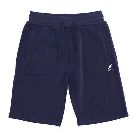 Plush Fleece Shorts // Navy (S)