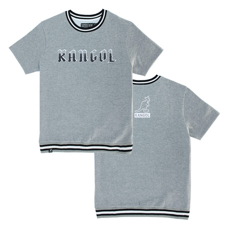 Basketball Fleece T-Shirt // Gray (S)