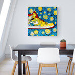 Air Jordan // Starry Night Two (15"H x 15"W x 1.5"D)
