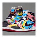 Air Jordan // Basquiat (15"H x 15"W x 1.5"D)