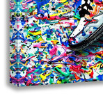 Air Jordan // Splatters (15"H x 15"W x 1.5"D)