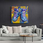Air Jordan // Van Gogh Colors (15"H x 15"W x 1.5"D)
