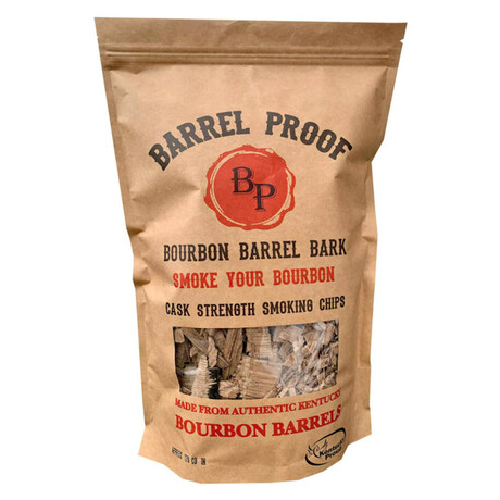Barrel Proof Bourbon Barrel Bark Chips // Pack of 5 // 2 lb Each