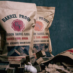 Barrel Proof Bourbon Barrel Bark Chips // Pack of 5 // 2 lb Each