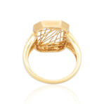 Fine Jewelry // 18K Yellow Gold Diamond Dream Catcher Ring // Ring Size: 6.5 // Pre-Owned