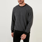 Ezra Crew Neck Sweater // Gray (Small)