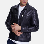 Fashion Leather Jacket // Nappa Black (S)