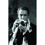 Paul Newman // Blue Eyed Cool // Deluxe, Lawrence Fried Print