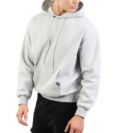 Chloe Relaxed Fit Hoodie // Classic Gray (XS)