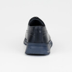 Peter Leather Men Shoes // Dark Blue (Euro: 41)