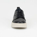 Matthew Leather Men Shoes // Black + White (Euro: 41)