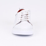 Lily Leather Men Shoes // White (Euro: 44)