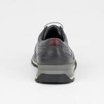 Zoey Leather Men Shoes // Grey (Euro: 44)