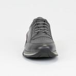 Zoey Leather Men Shoes // Grey (Euro: 45)