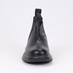 Elizabeth Leather Men Shoes // Black Flotter (Euro: 45)