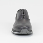Hazel Leather Men Shoes // Grey (Euro: 43)