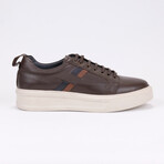 Aurora Leather Men Shoes // Brown (Euro: 43)