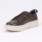 Aurora Leather Men Shoes // Brown (Euro: 42)