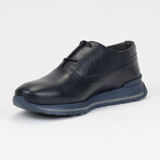 Mila Leather Men Shoes // Dark Blue (Euro: 44)