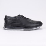 Riley Leather Men Shoes // Black (Euro: 45)