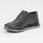 Hazel Leather Men Shoes // Grey (Euro: 41)