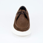 Emma Leather Men Shoes // Cinnamon Suede (Euro: 45)