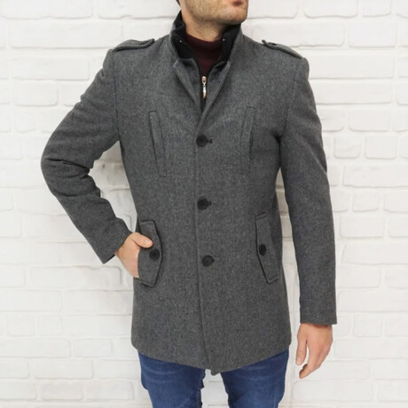 Knight Coat // Anthracite (S)