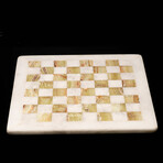 Hand-Carved Onyx Chess Set With Velvet Case // Ver. 1