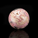 Hand-Carved Rhodochrosite Sphere // 1.17 Lb.