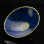 Handcrafted 5" Diameter Jade and Lapis Lazuli Bowl