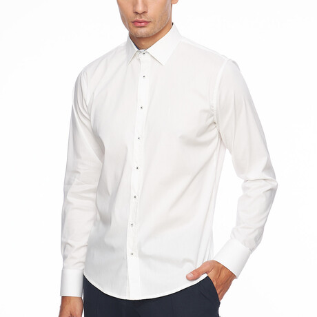 Anthony Button Up Shirt // White (S)