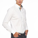 Chris Button Up Shirt // White (L)