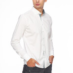 Chris Button Up Shirt // White (M)