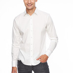 Leo Button Up Shirt // White (XL)
