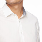 Leo Button Up Shirt // White (L)