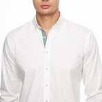 Chris Button Up Shirt // White (L)