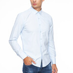 Thomas Button Up Shirt // Light Blue (2XL)